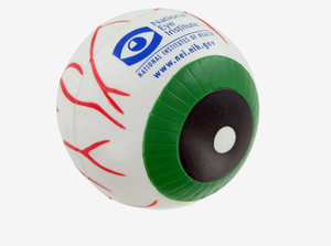 Logotipo personalizado Eye Ball Pu Stress Relievers Stress Toy Stress Ball - Product Image 2