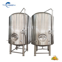 Cuve de fermentation commerciale en acier inoxydable pour brasserie (1000L/2000L/3000L/5000L)