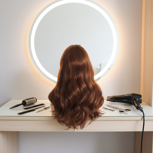 Perruque en cheveux humains avec base en silicone de qualité médicale pour l'<span class=keywords><strong>alopécie</strong></span>, perruque à base de ventouse antidérapante pour femmes - Product Image 6
