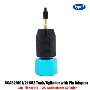 Adaptateur <span class=keywords><strong>de</strong></span> charge <span class=keywords><strong>de</strong></span> recharge CO2 à <span class=keywords><strong>cartouche</strong></span> jetable pour cylindre <span class=keywords><strong>Sodastream</strong></span> - Product Image 4