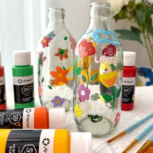 Artecho NEW Artist Paint 48 Couleurs (59ml/2oz) <span class=keywords><strong>Peinture</strong></span> Acrylique avec 10pcs Pinceaux Set de <span class=keywords><strong>Peinture</strong></span> - Product Image 4