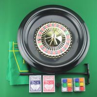 Roue de roulette Roue de roulette en plastique personnalisée de haute qualité pour le divertissement de casino