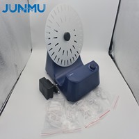 Mélangeur rotatif JUNMU pour tubes de centrifugation 1,5-50 ml, 0-80 tr/min, avec disque et pinces en plastique