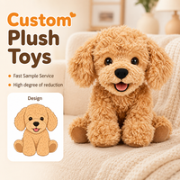 Peluche de Perro Kawaii Personalizado, Juguete de Peluche, OEM ODM, Peluches de Dibujos Animados Lindos al por Mayor