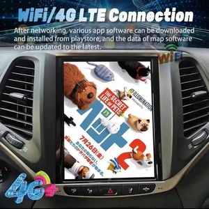 Reproductor Multimedia de Video para JEEP Cherokee 2013 2014 2015 2016 2018, Carplay, GPS, Navegación, Pantalla Táctil, Radio de Coche Android, Estéreo - Product Image 3
