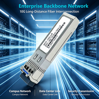 Module Fibre Optique 10G SFP+ 10G SM 1310nm 10km Duplex LC Module Transceiver SFP Fabrication OEM