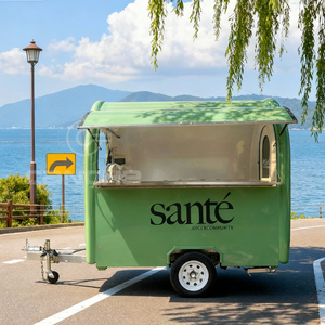 Camion de restauration rapide, chariot à hot-dogs, cuisine mobile, bar mobile, remorque alimentaire avec équipement de cuisine complet - Product Image 2