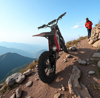 Fournisseur direct d'usine, moto tout-terrain électrique ATV de course, deux roues, moteur central, batterie au lithium sans balais