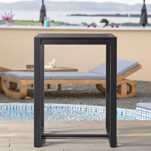 <span class=keywords><strong>Tavolo</strong></span> <span class=keywords><strong>da</strong></span> Bar in Alluminio <span class=keywords><strong>Verde</strong></span> per Arredamento <span class=keywords><strong>da</strong></span> Giardino Semplice ed Elegante - Product Image 3