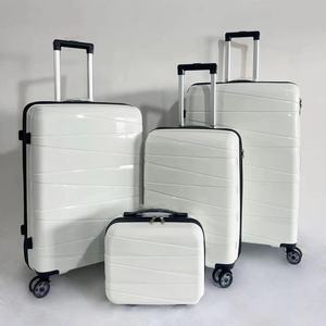 3 Pcs PP Luggage Set Custom Logo Design 20 Inch Carry on Trolley Case Password Lock <strong>Travel</strong> Suitcase With Spinner Wheels - Product Image 2