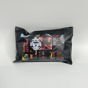 UV Color Cartoon Printed Matte Black Mailer Bags Custom Branded Shipping Bags for IP-Themed Product Packaging - Product Image 3