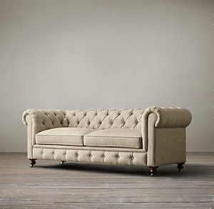 Divano Modulare in Tessuto Americano, Componibile <span class=keywords><strong>ad</strong></span> <span class=keywords><strong>Angolo</strong></span> per Piccoli Soggiorni, Set Moderno per Tre Persone - Product Image 1