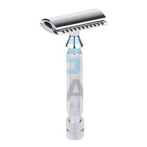 Maquinilla de Afeitar de Seguridad de Acero Inoxidable de Una Sola Hoja para Hombre, Marca Privada, Maquinilla de Afeitar de Doble Filo para Uso Facial - Product Image 6