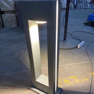 Lawn <b>Lights</b> Aluminum <b>Led</b> <b>Light</b> <b>Sensor</b> Water Resistant Semi Flush Mount 50000 Hours 120 Lm W Ra80 - Product Image 1