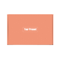 Petites boîtes d'emballage en carton écologiques de luxe avec logo personnalisé Boîtes d'expédition de cadeaux ondulés en avion Boîtes en papier de couleur