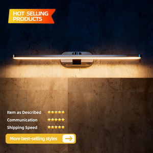 COMBO Modern Minimalist Indoor LED <b>Wall</b> Lamp for Home <b>Bedside</b> & Bathroom <b>Lighting</b>-Suspended Mirror Design - Product Image 2