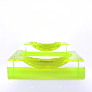 Sucrier acrylique personnalisé bol de bonbons en perspex coloré de sécurité alimentaire pour la décoration de mariage - Product Image 3