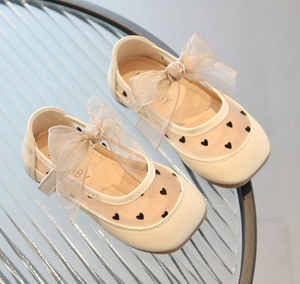 Zapatos de Vestir para Niña, Primavera, Nuevos Zapatos de Malla Transpirable con Lazo, Estilo Mary Jane, para Niñas de 1 a 7 Años - Product Image 4