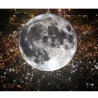 Globe lunaire gonflable de grande taille de haute qualité pour la décoration