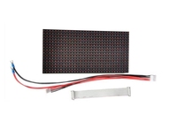 Panneau d'affichage à LED avec inscription défilante, écran haute luminosité, Chine, P10, extérieur, 546 lampes à LED, module LED HUB 75