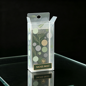 Boîte pliable personnalisée en plastique PET PP avec couvercle rabattable, emballage transparent pour cosmétiques, électronique, papeterie, cadeaux, présentoir, vente en gros, ensemble OEM - Product Image 5