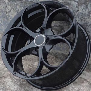 Cerchio Xinlin 17 18 19 20 Pollici PCD5X110 ET35 Stile Clover Flow Forming Nero Ipermetallico per <span class=keywords><strong>Auto</strong></span> da Corsa <span class=keywords><strong>Alfa</strong></span> <span class=keywords><strong>Romeo</strong></span> Giulia - Product Image 2