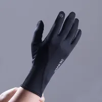 Ademend Volledige Vinger Anti Slip Sport Handschoenen Twee Vinger Touchscreen Pols Extension Bescherming Voor Fietsen Running
