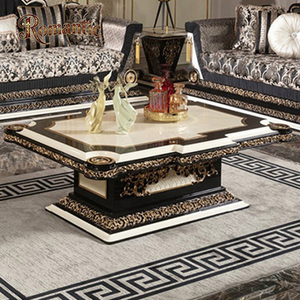 高級マナートルコ式ソファ高級リビングルームソファ無地木製ベルベット生地ソフトブラックMeuble De Salon - Product Image 6