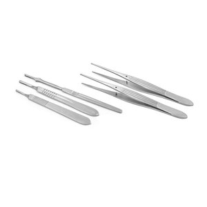 ชุดเครื่องมือผ่าตัดเพื่อการศึกษาคุณภาพสูงครบชุด พร้อมคู่มือการใช้งาน เครื่องมือที่จำเป็นสำหรับการฝึกอบรมทางการแพทย์ ทำจากสแตนเลส - Product Image 2