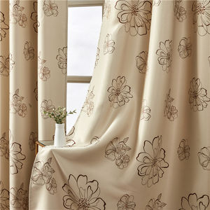 Rideaux de fenêtre occultants en Polyester, tissu respirant, isolant, personnalisé, de luxe jaune Royal, pour salon, collection - Product Image 3