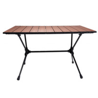 Table de camping résistante à la chaleur, conçue pour les brûleurs de cuisinière à gaz avec une conception pliable pratique/