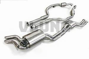 Sistema de Escape Catback de Alto Rendimiento en Acero Inoxidable 304 para Mercedes Benz E240 2.6 W210 1995-2002 con Válvula Eléctrica y Sonido de Carreras - Product Image 3