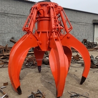 Grappins télécommandés sans fil haute performance, personnalisés par les fabricants pour le transport de marchandises en vrac de 5m³, 8m³, 10m³ de capacité de stockage