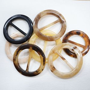 <span class=keywords><strong>Boucle</strong></span> à ardillon en plastique écaille de tortue, revêtement <span class=keywords><strong>sans</strong></span> nickel, pour chaussures, vêtements, sacs, ceintures - Product Image 1