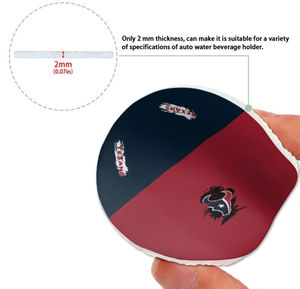 Posavasos Aislantes para Auto <span class=keywords><strong>de</strong></span> Alta Calidad con Diseño <span class=keywords><strong>de</strong></span> los New <span class=keywords><strong>York</strong></span> Giants, Paquete <span class=keywords><strong>de</strong></span> 2, Portavasos para Auto al Por Mayor, Promoción <span class=keywords><strong>de</strong></span> Bajo Precio - Product Image 3