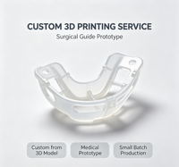 Échantillons de prototypes de dispositifs médicaux, service d'impression 3D sur mesure, pièces de prototypes en plastique pour équipements médicaux OEM