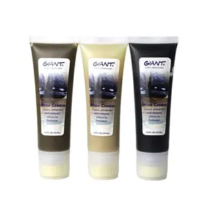 TUBE SHOE CREAM limpia conserva y Restaura el color de los cueros granulados suaves y anilina formulación especial contra manchas de agua