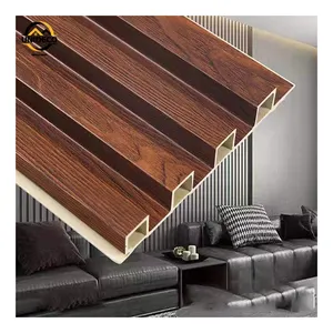 Revestimiento decorativo para el hogar ecológico de nuevo diseño, tablero integrado, techo Interior, fibra de bambú, paneles de pared de madera de Pvc