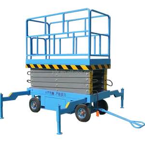Портативное оборудование для обработки 12 м, подъемная платформа для ножниц, грузовой лифт для обслуживания