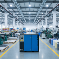Compresseurs d'air à vis sans huile de marque Hardbo, fabriqués en Chine, alimentés en courant alternatif, pour 7,5-400 kW, 8-13 bars