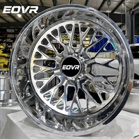Jantes forgées EVOR Deep Chrome pour camion 22X12 24X14 24X12 26X12 28X16 pour GMC Sierra 1500 2500 3500 6x5.5 8x6.5 8x170 8x180