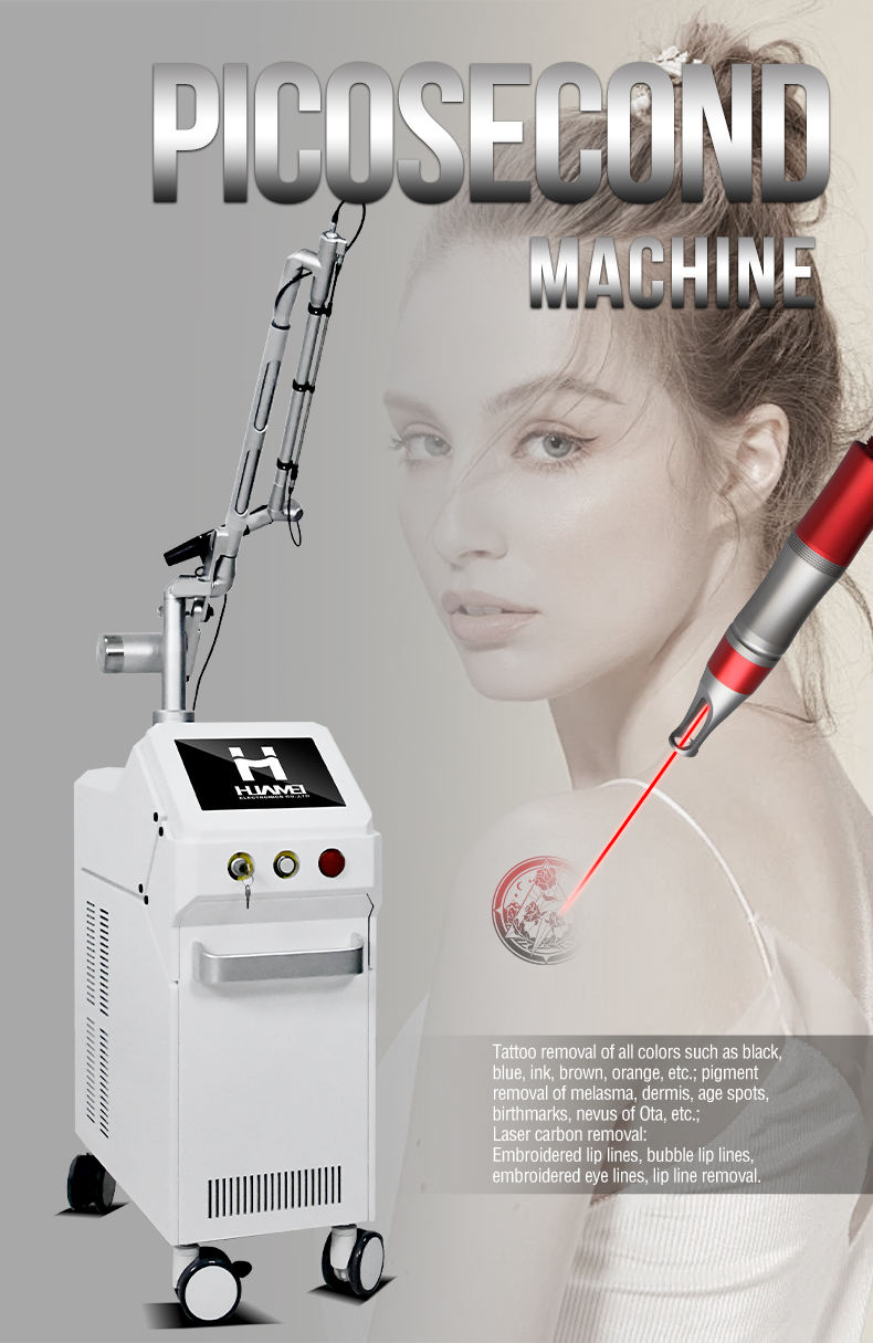 Pico Laser Machine Q Switched Nd Yag Tattoo Removal