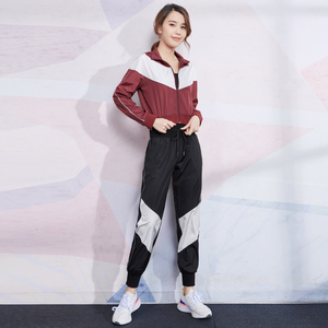 Personnalisé Femmes Survêtements Veste À Glissière <span class=keywords><strong>Yoga</strong></span> <span class=keywords><strong>Un</strong></span> Pantalon Ensemble Fitness Vêtements - Product Image 4