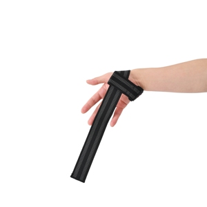Sangles de poignet respirantes en néoprène personnalisables avec logo pour la musculation et l'usage en salle de sport - Soutien sportif unisexe - Product Image 5