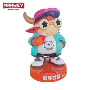 Marwey Fournisseur One Stop Vente en gros Animal Cartoon personnalisé Niudoudou Statue Sculpture à l'entrée de <span class=keywords><strong>la</strong></span> salle de jeux - Product Image 2