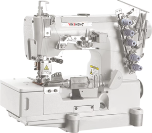 Machine à coudre à point interlock à grande vitesse à lit plat YS-562-02BB - Product Image 1