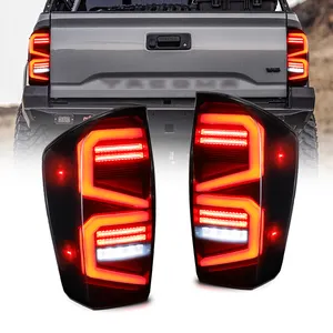 Right And Left Led Tail Light For Toyota Tacoma 2016-2023 Full New Upgrade Rear Light