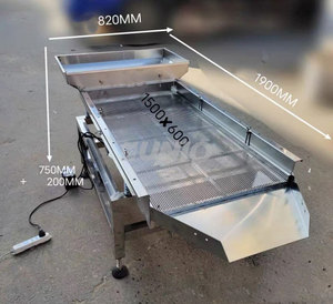 Mesin penyortir pembersih gandum, Stainless Steel 500kg/jam kondisi digunakan Inti Motor untuk mesin penyortir biji kopi - Product Image 3