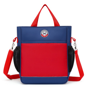 Sac à dos en cuir synthétique microfibre avec logo personnalisé pour les garçons, élèves du primaire, sac de tutorat, sac à main pour enfants - Product Image 5