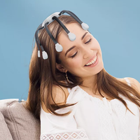 Automatique 10 Têtes Doigt Rechargeable Intelligent Vibration Spider Head Massage Tool Vibrant Octopus Électrique Scalp Head Massager